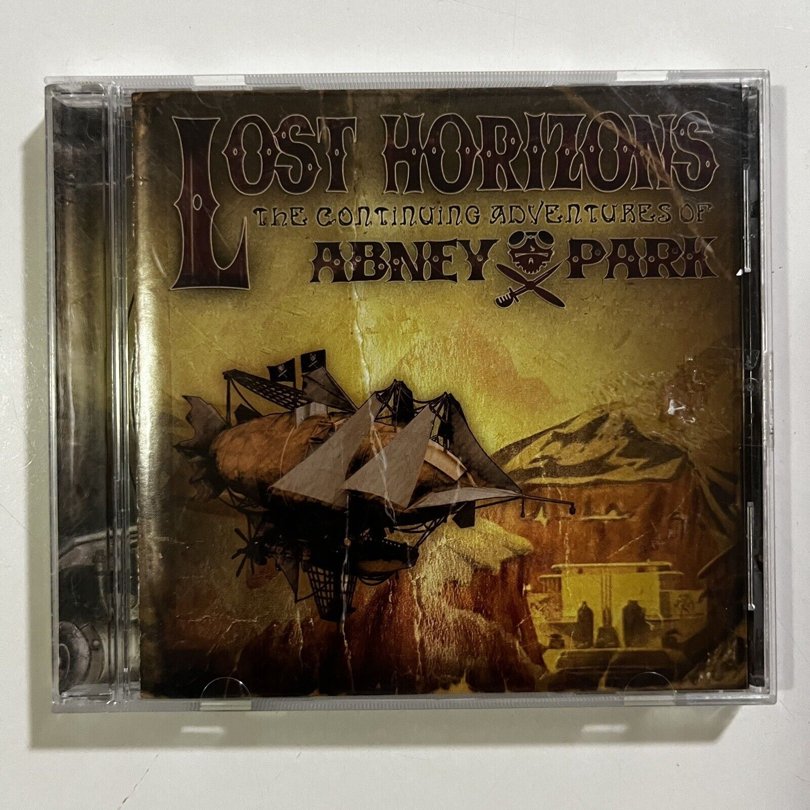 Abney Park CD Lost Horizons 2008 Signed. Steampunk Band EXTREMELY RARE