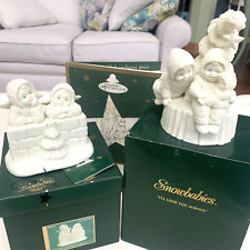 Lot - 2 SnowBabies Figurines – Two Little Angels – I’ll Love You Always picture