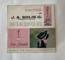 Exitos De J.A. Solis LP33 Record Spanish Rare Find Vintage  picture