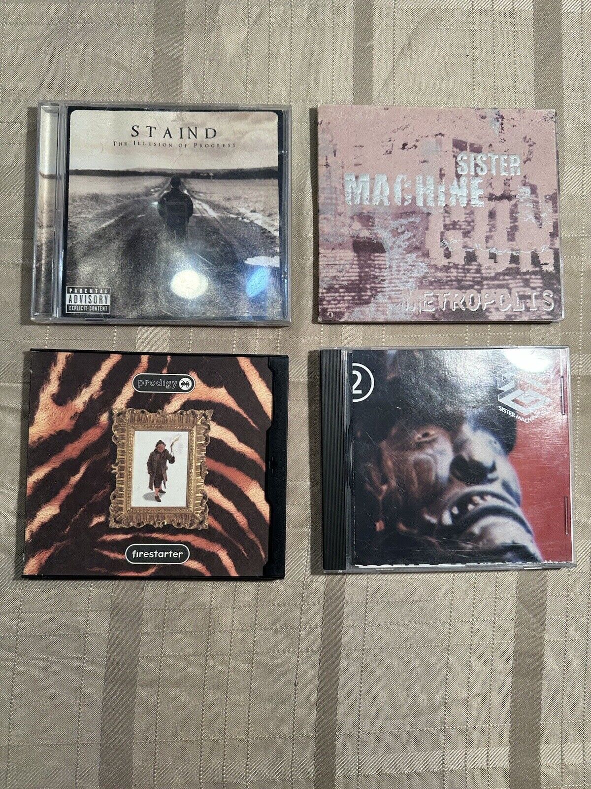 Lot Of 4 Vintage Heavy Metal CDs From The 90’s