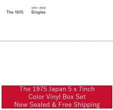The 1975 Singles 2013-2023 Japan 5 x 7inch Color Vinyl Box Set picture