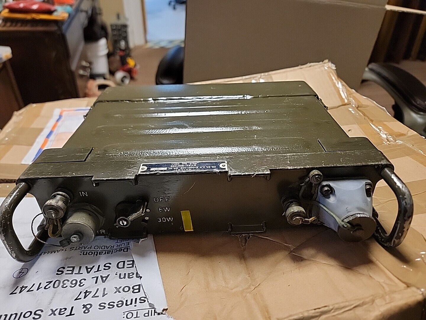 RANGE BOOSTER AMPLIFIER AM-4477 RB-25 FOR PRC-77 / PRC-25 Military Radio 