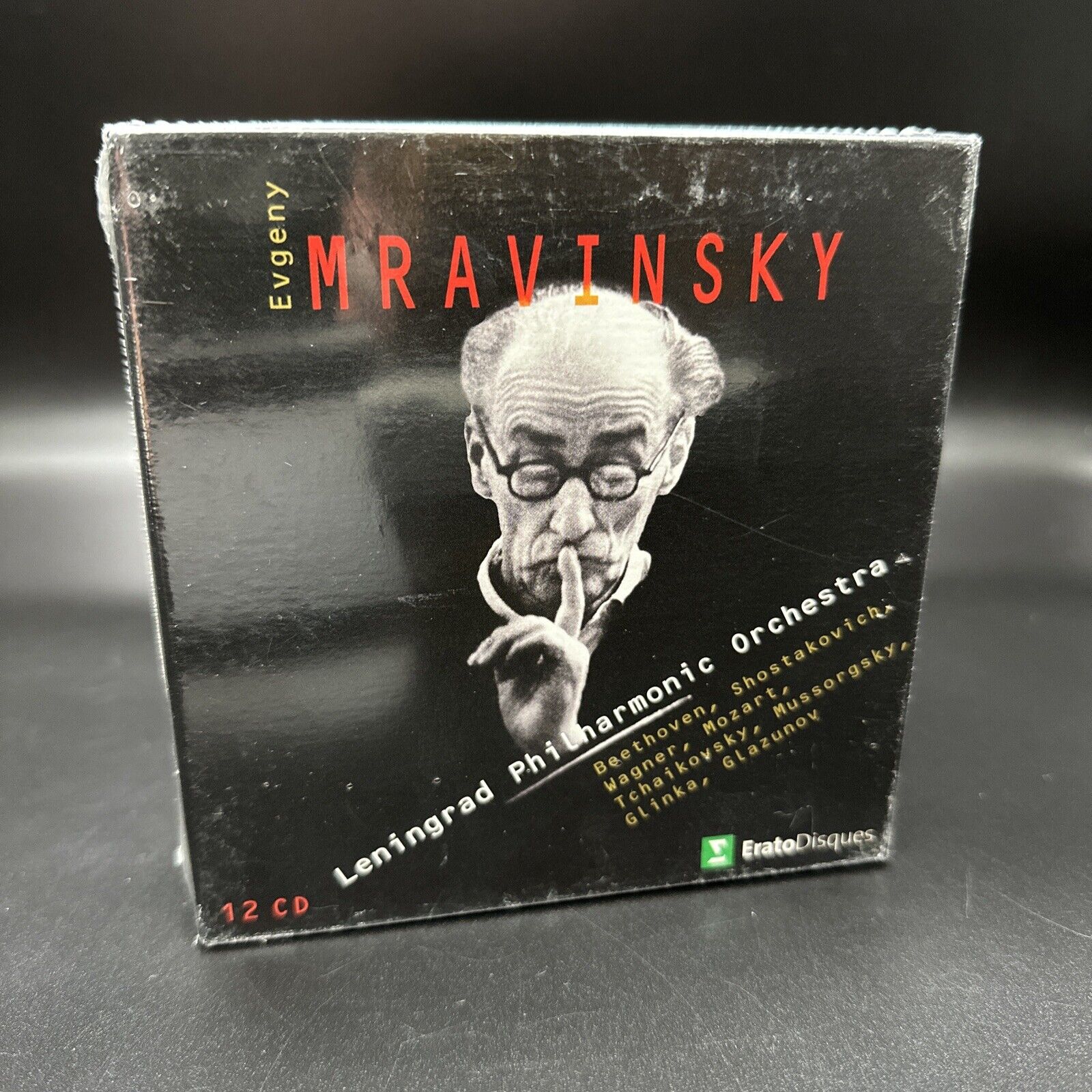 Mravinsky Conducts Leningrad Philharmonic Orchestra [Erato 12 CD Box Set] SEALED