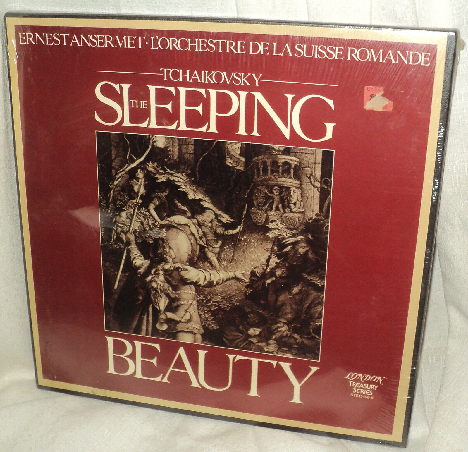 SEALED Tchaikovsky SLEEPING BEAUTY Ansermet L'Orchestre BOX SET London 3 LP Nice