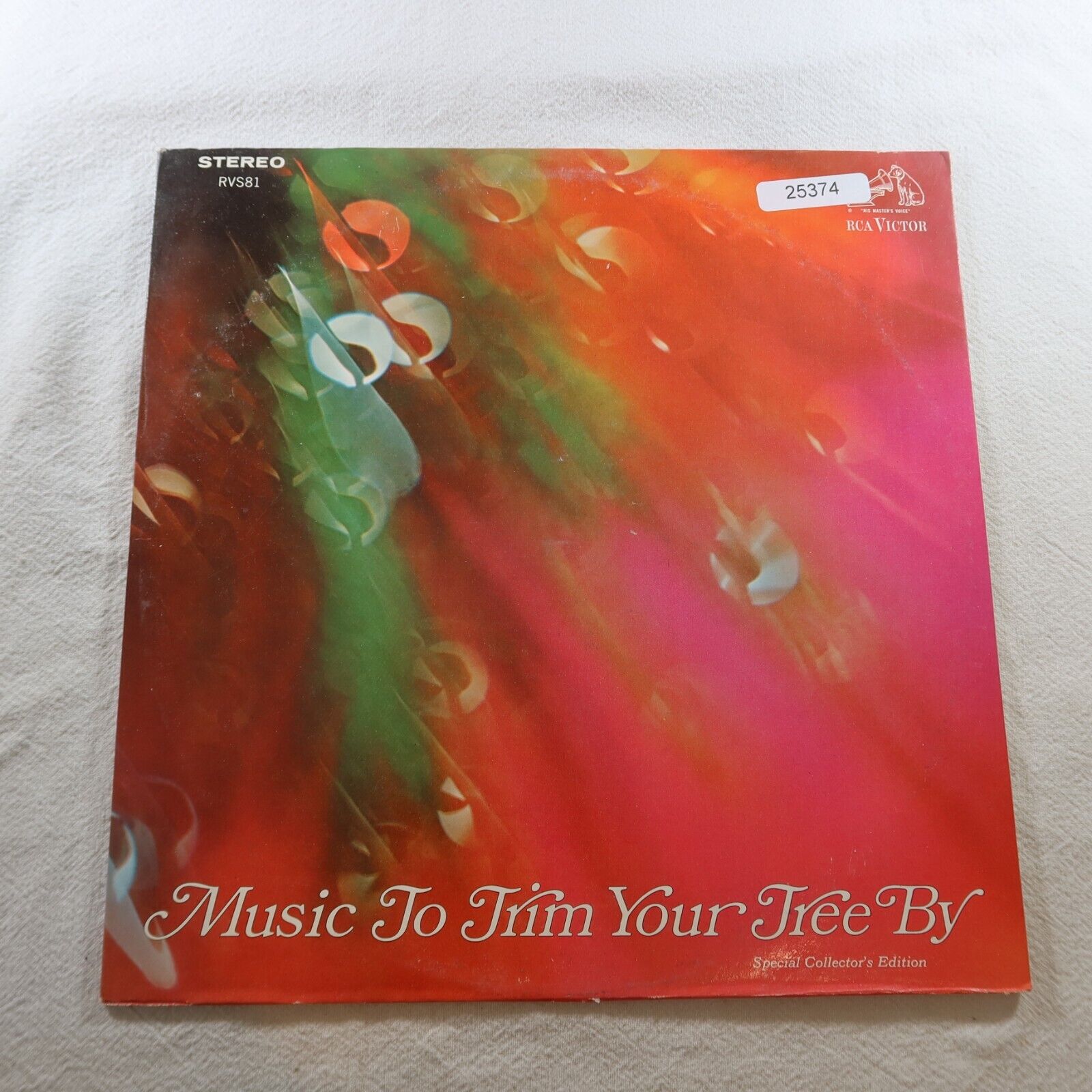 Various Artists Music To Trim Your Tree By   Record Album Vinyl LP