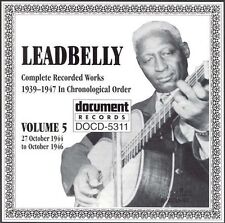 Complete Recorded Works, Vol. 5 (1944-1946) by Lead Belly (CD, Dec-1994, ... picture