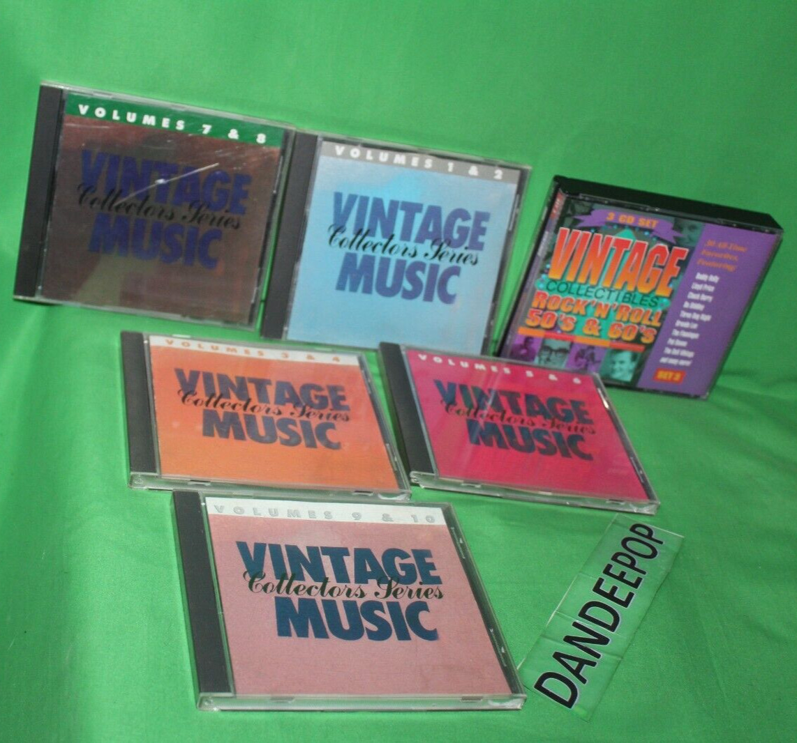 6 Cd Vintage Collector's Series Music Cd Set