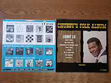 1964 VERY GOOD--    Chubby Checker ?– Chubby's Folk Album 7040  LP33 picture