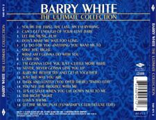 BARRY WHITE - ULTIMATE COLLECTION NEW CD picture