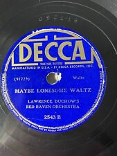 1939 Lawrence Duchow's Red Raven Orchestra – Red Raven Polka 78 Shellac picture