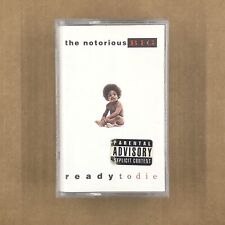 READY TO DIE Cassette Tape NOTORIOUS BIG 1994 90s Rap Hip Hop VINTAGE picture