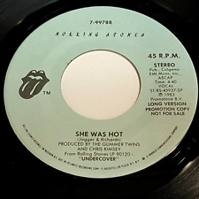 Rolling Stones - She Was Hot (Long Version) / (Short Version) 45 picture