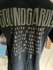 Vintage Australian Soundgarden Tour Tshirt Chris Cornell NZ Aussie T-shirt picture