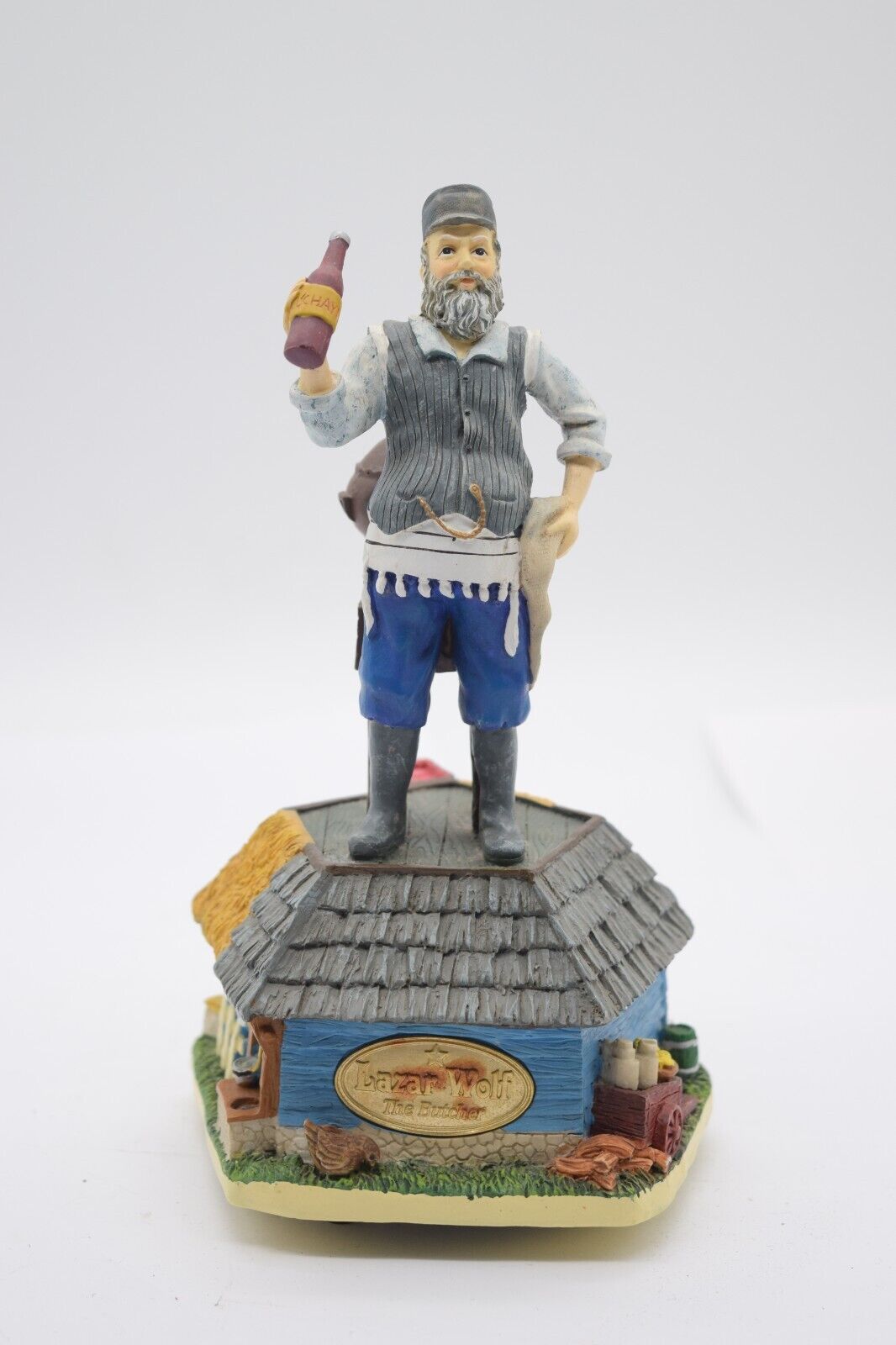 VINTAGE Fiddler On The Roof Musical Figurine LAZAR WOLF JUDAICA COLLECTIBLE