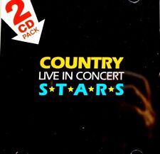 Country Stars - Live In Concert, 2 CD Set -  CD, VG picture