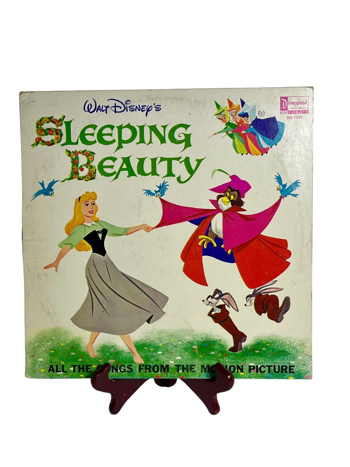 Vintage 1963 Walt Disney Sleeping Beauty Lp DQ-1228