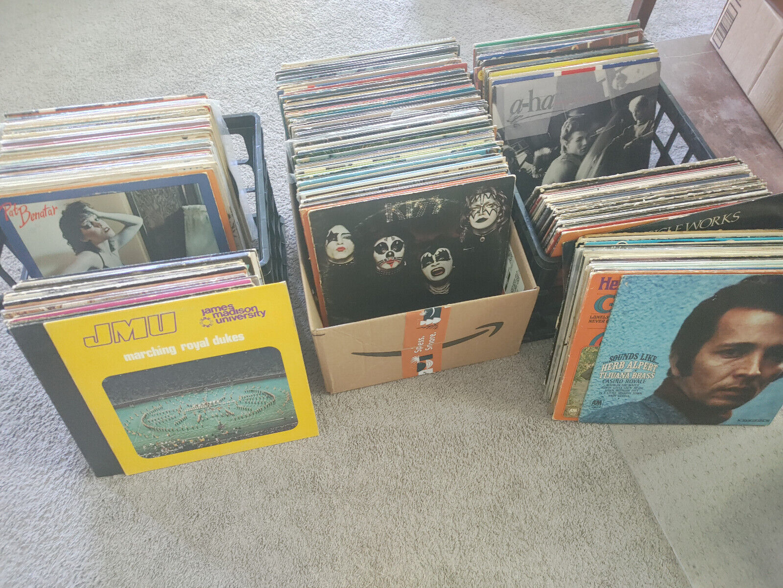 Vintage rock LPs, all $5 or less  Discounts available - buy more, save more