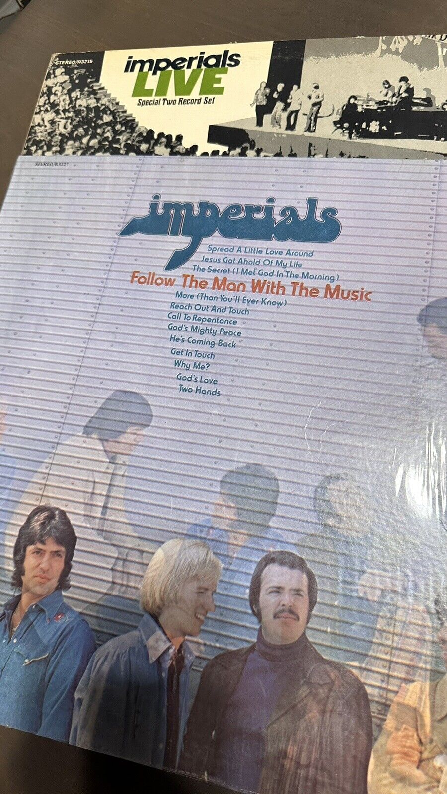 LP - Imperials – Follow The Man With The Music And Imperials LIVE Special 2
