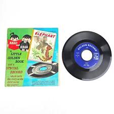 Read and Hear a Little Golden Book & Record The Saggy Baggy Elephant 1975 picture