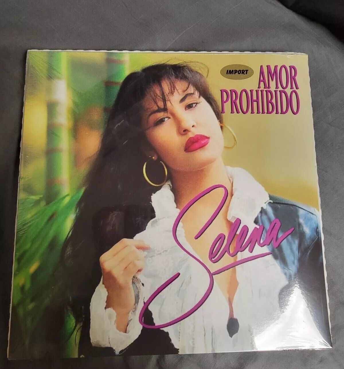 Selena Quintanilla Amor Prohibido 1995  Import Vinyl Very Rare Brand New Sealed