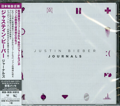 Journals by Bieber, Justin (CD, 2016)