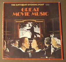 Great Movie Music Saturday Evening Post by GRT Music 33 rpm VINYL 4 LP Box Set picture