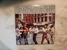 Grandmaster Flash & The Furious Five The Message Vinyl 1st 1982 OG VPL16650 LP  picture
