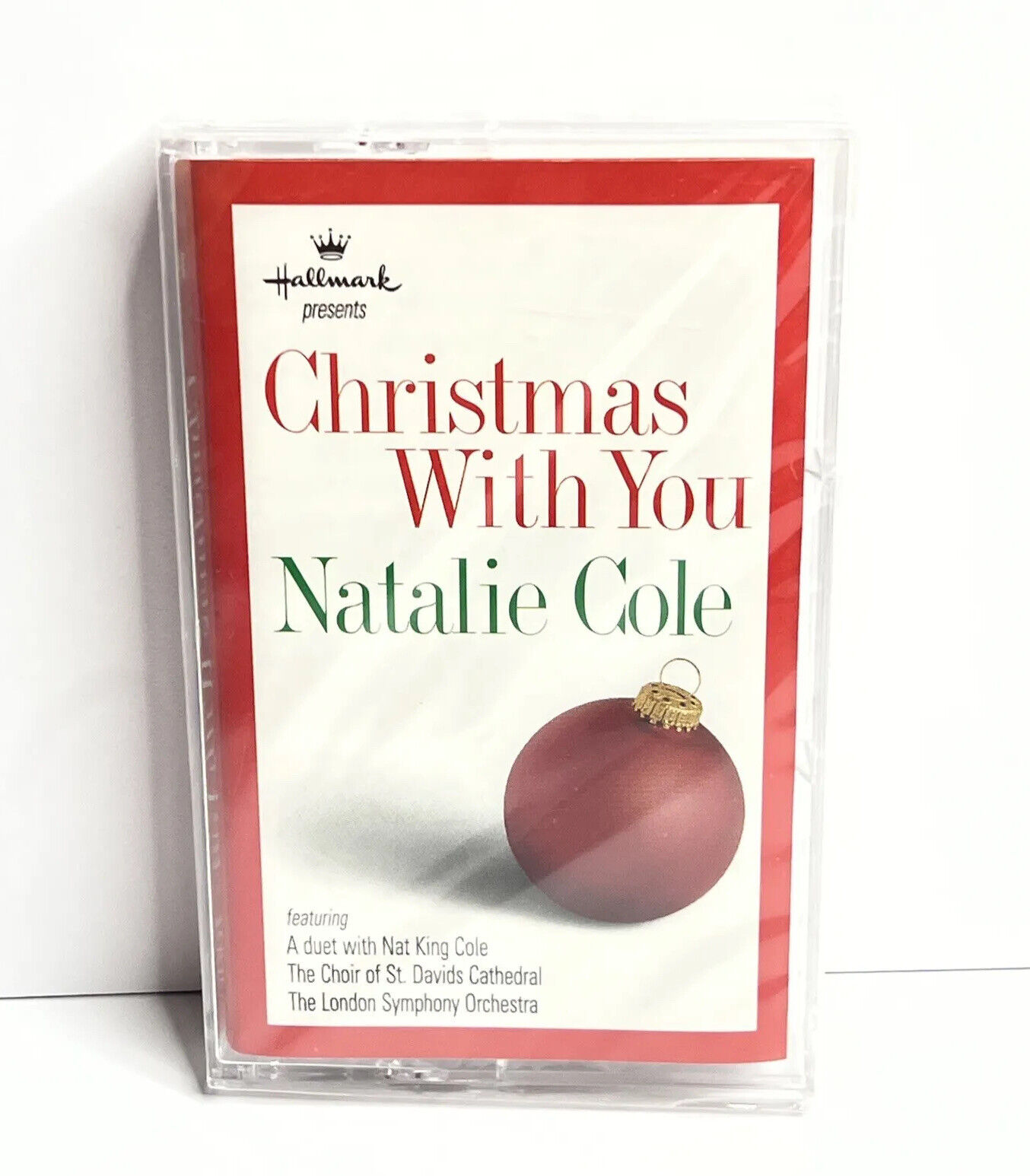 Christmas with You Natalie Cole Cassette Tape New Sealed