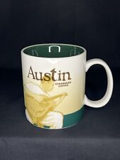 Starbucks Collector Series City Austin Texas Guitar Coffee Mug 16 oz 2012 picture