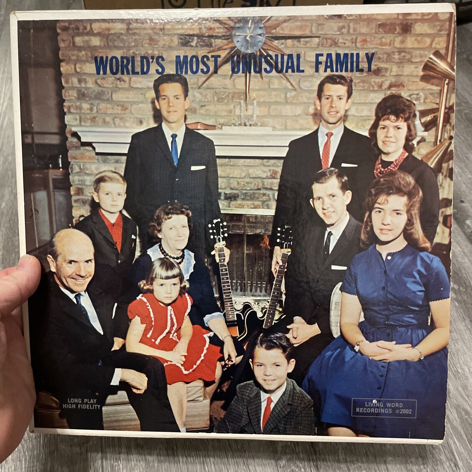 World’s Most Unusual Family Gospel LP Dr Arnold Pent Family