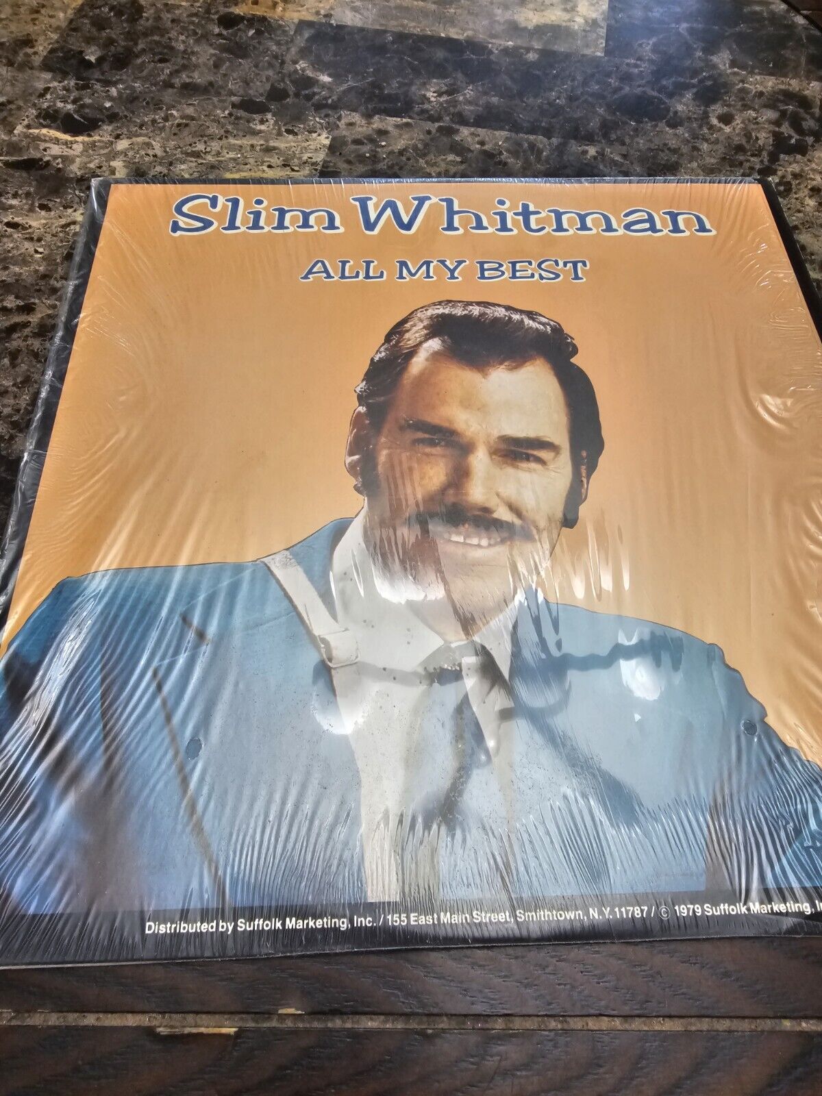 Slim Whitman All My Best 1979 LP Vinyl Record