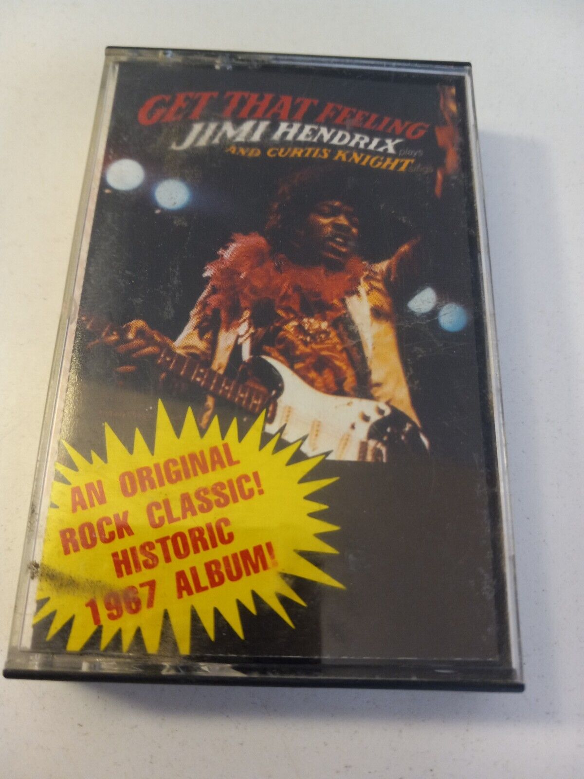 Vintage JIMI HENDRIX CURTIS KNIGHT GET THAT FEELING Cassette