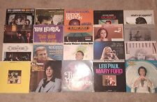 vintage 60s 70s Assorted vinyl records lot Of 20 Mixed Generas  picture
