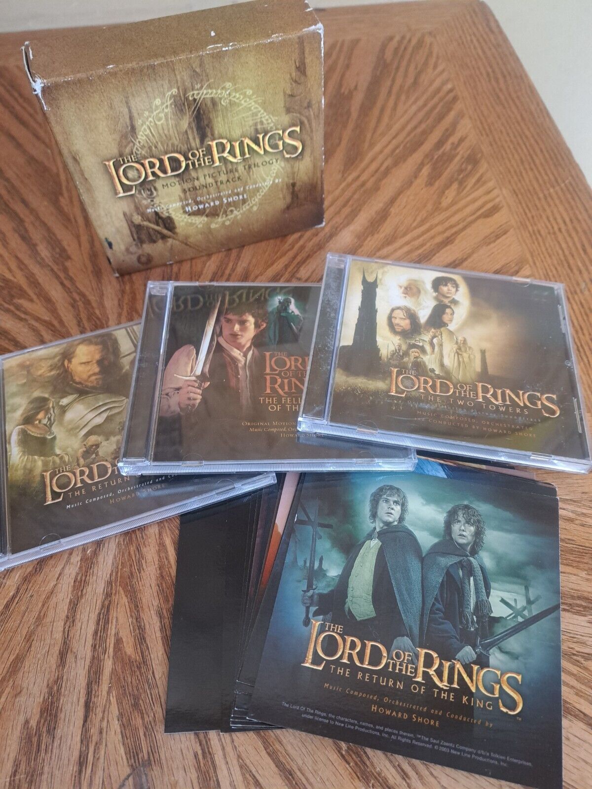 The Lord of the Rings: Complete Trilogy Motion Picture Soundtrack - CDs