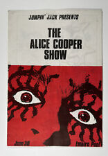 Alice Cooper Roxy Music Program Original Vintage Killer Tour Empire Pool 1972 picture