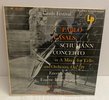 Pablo Casals With Eugene Istomin And The Prades Festival Orchestra LP picture
