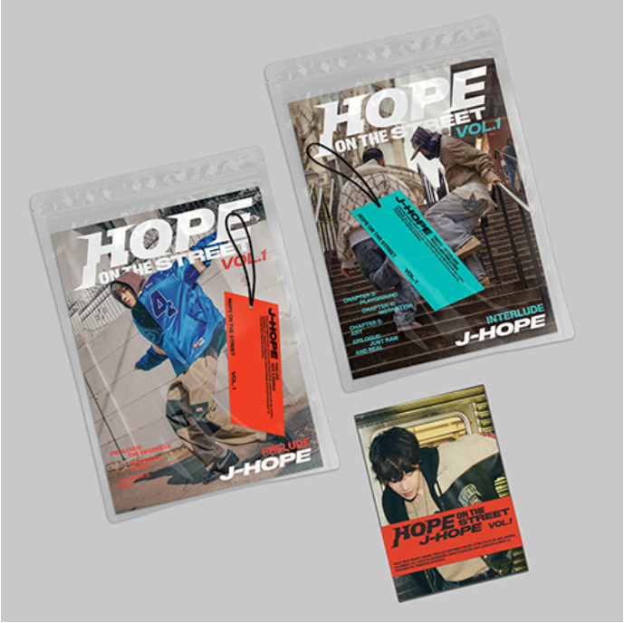 BTS J-Hope [HOPE ON THE STREET VOL.1] [PHOTOBOOK+CD] Kpop - Select