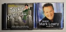 MARK LOWRY 2 CD Lot: Twenty Stories Tall + Best Of Vol 2 Christian Comedy Gospel picture