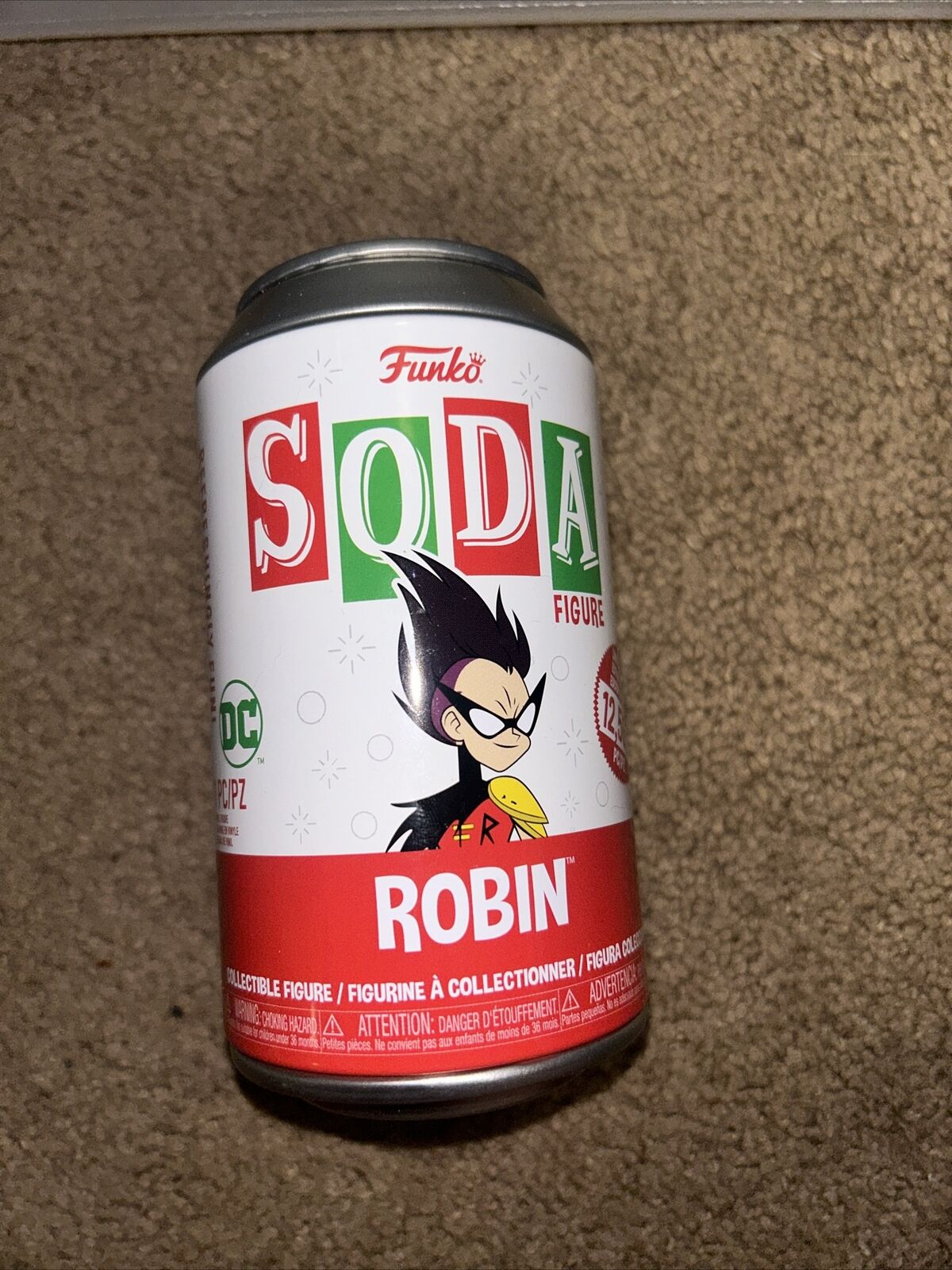 Funko Vinyl Soda Teen Titans Go Robin (Common)