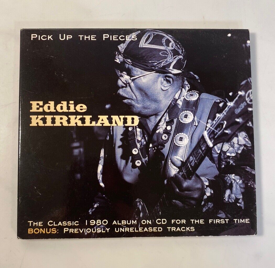 Eddie Kirkland Pick Up The Pieces 10 Track Audio Disc CD JSP Records Oliverns