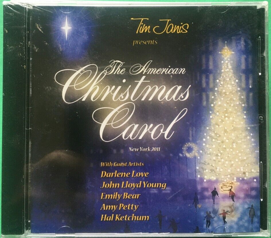 Tim Janis The American Christmas Carol Rare New CD Darlene Love Hal Ketchum 