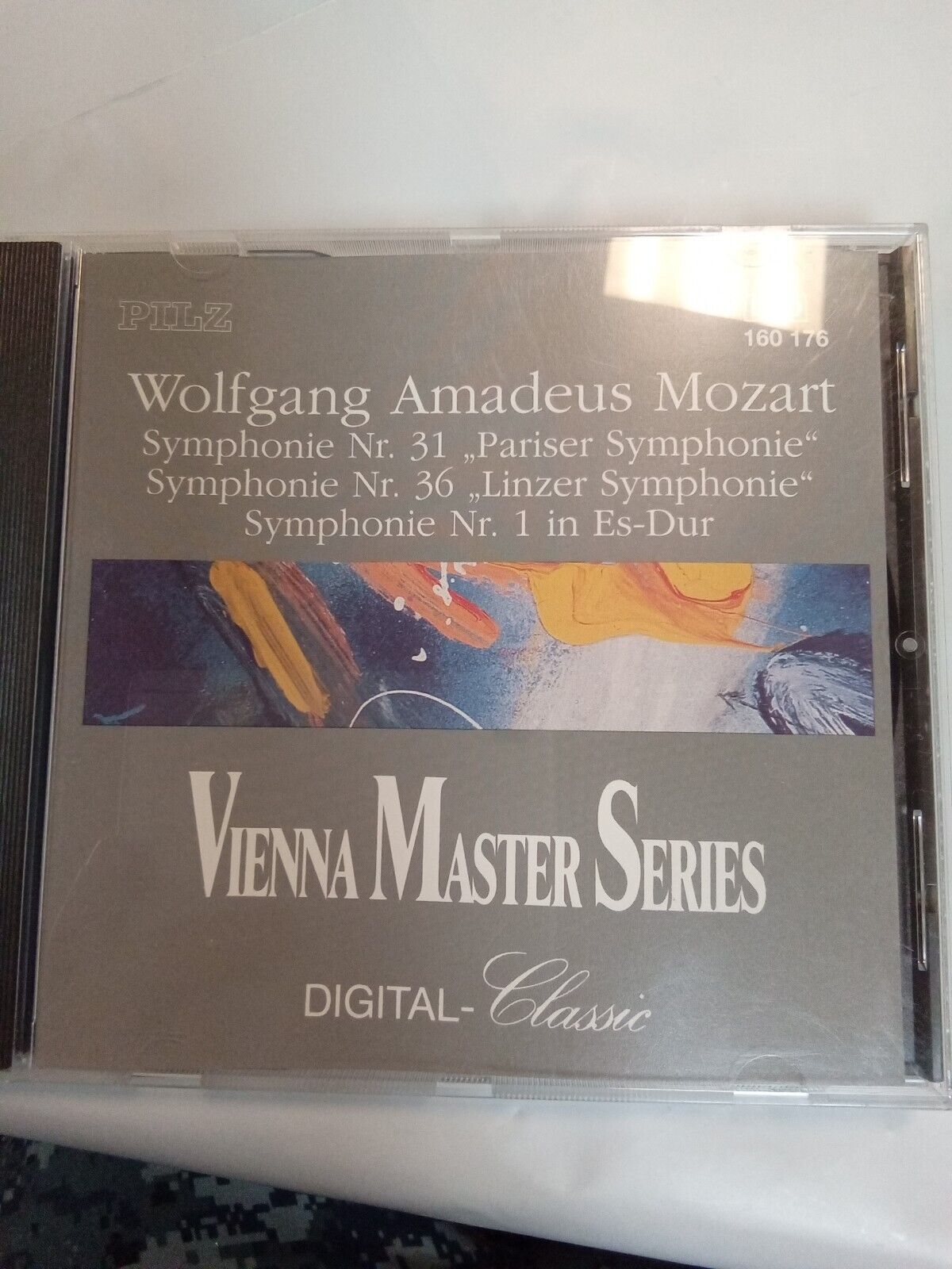 Vintage WOLFGANG AMADEUS MOZART CD #2 Vienna Master Series 400GL