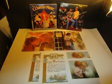 SEALED COUNTRY CALENDAR  + BONUS  3 LP'S   COUNTRY ALBUMS    +  CX19 picture