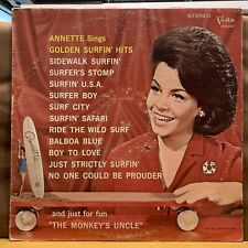 Annette Funicello Annette Sings Golden Surfin’ Hits LP - 1965 Stereo Vinyl picture