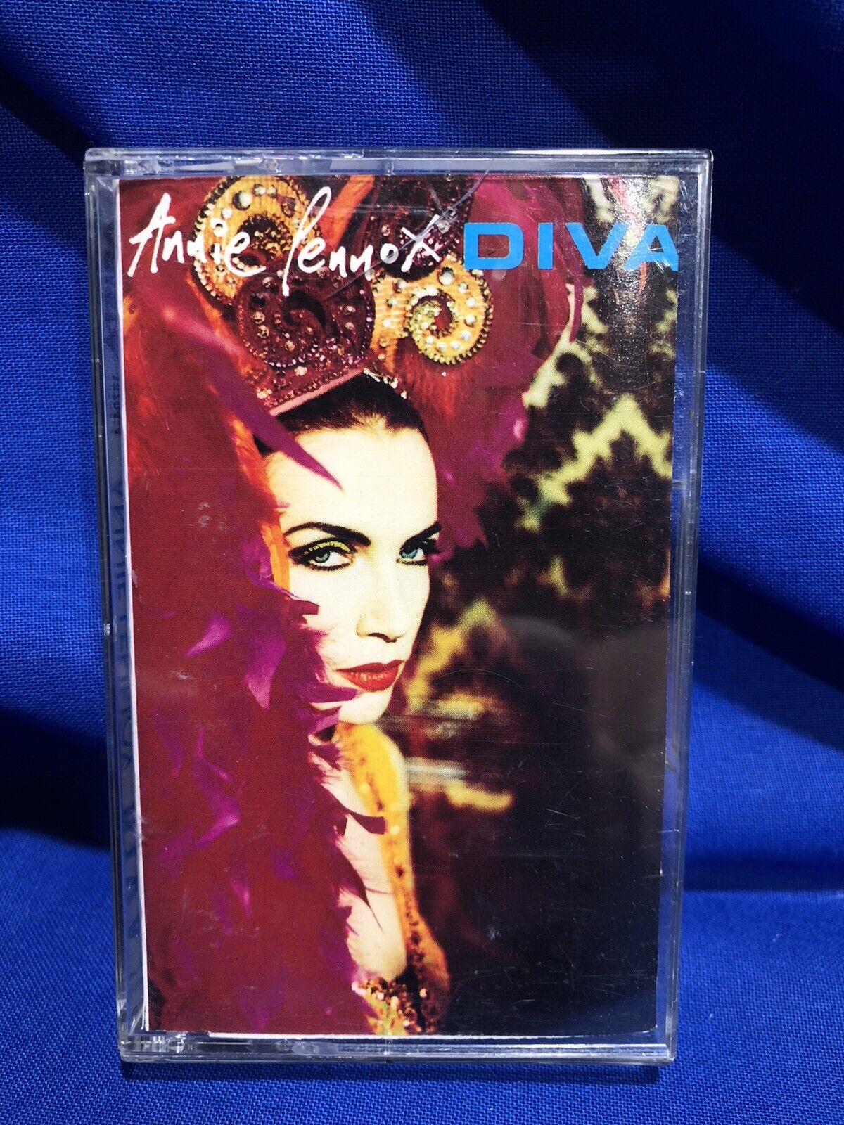 Annie Lenox Diva vintage music cassette tape Arista 1992 Vintage Pop Music 90’s