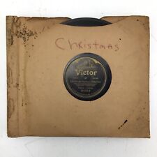 Vintage Victor 18389 78rpm Record CHRISTMAS HYMNS FULL Record Book (12 total) picture