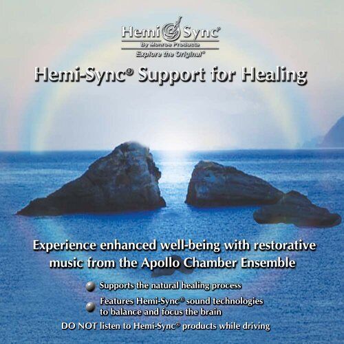 Hemi-Sync Support for Healing - Audio CD
