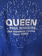 Queen Paul Rodgers 2008 local crew  Tshirt. picture
