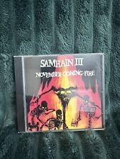 Samhain III november coming fire cd ORIGINAL PRESS picture