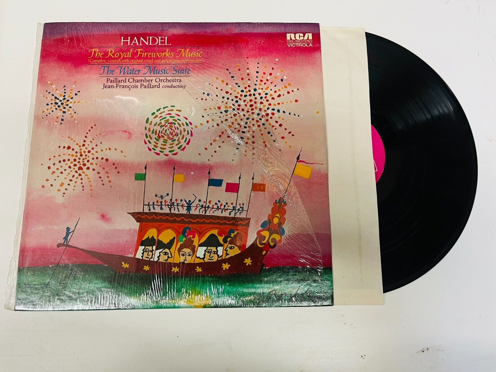 Handel-The Royal Fireworks Music/Water Music Suite-RCA VIS-1690-12\